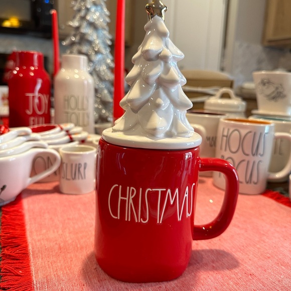 Rae Dunn | Dining | Rae Dunn Christmas Mug With Topper | Poshmark